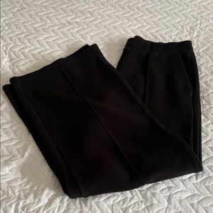 OGL Women's Wide Leg Stretchy Waist Pants in Black